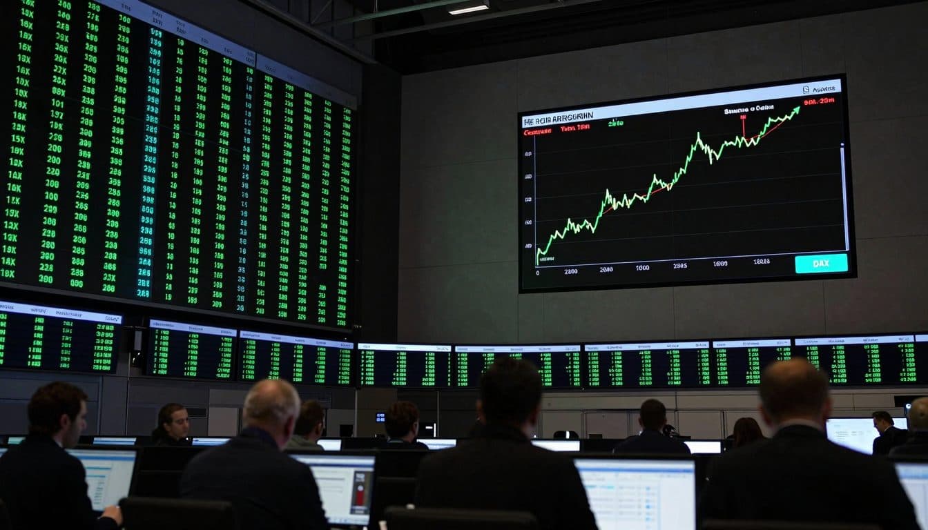 El DAX se mantiene en niveles récord y se beneficia de la fortaleza de los mercados asiáticos