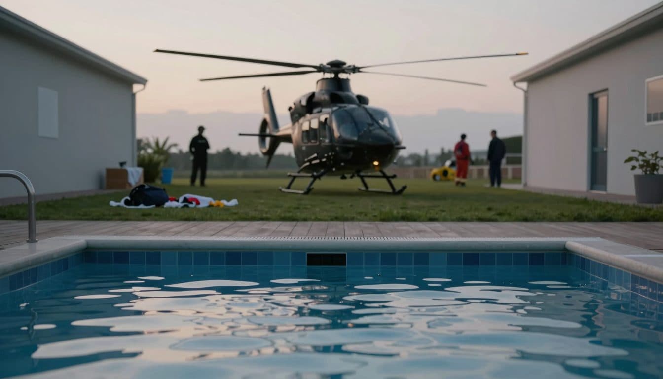 Hombre de 36 años reanimado en la piscina al aire libre de Traiskirchen y trasladado en helicóptero al hospital