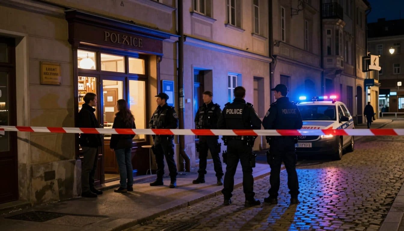 Un hombre de 40 años golpea a clientes en un bar de Viena y luego hace el saludo nazi en la calle