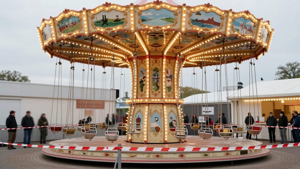 Avería técnica en un carrusel de la Wiesn: la atracción vuelve a funcionar tras recibir la autorización