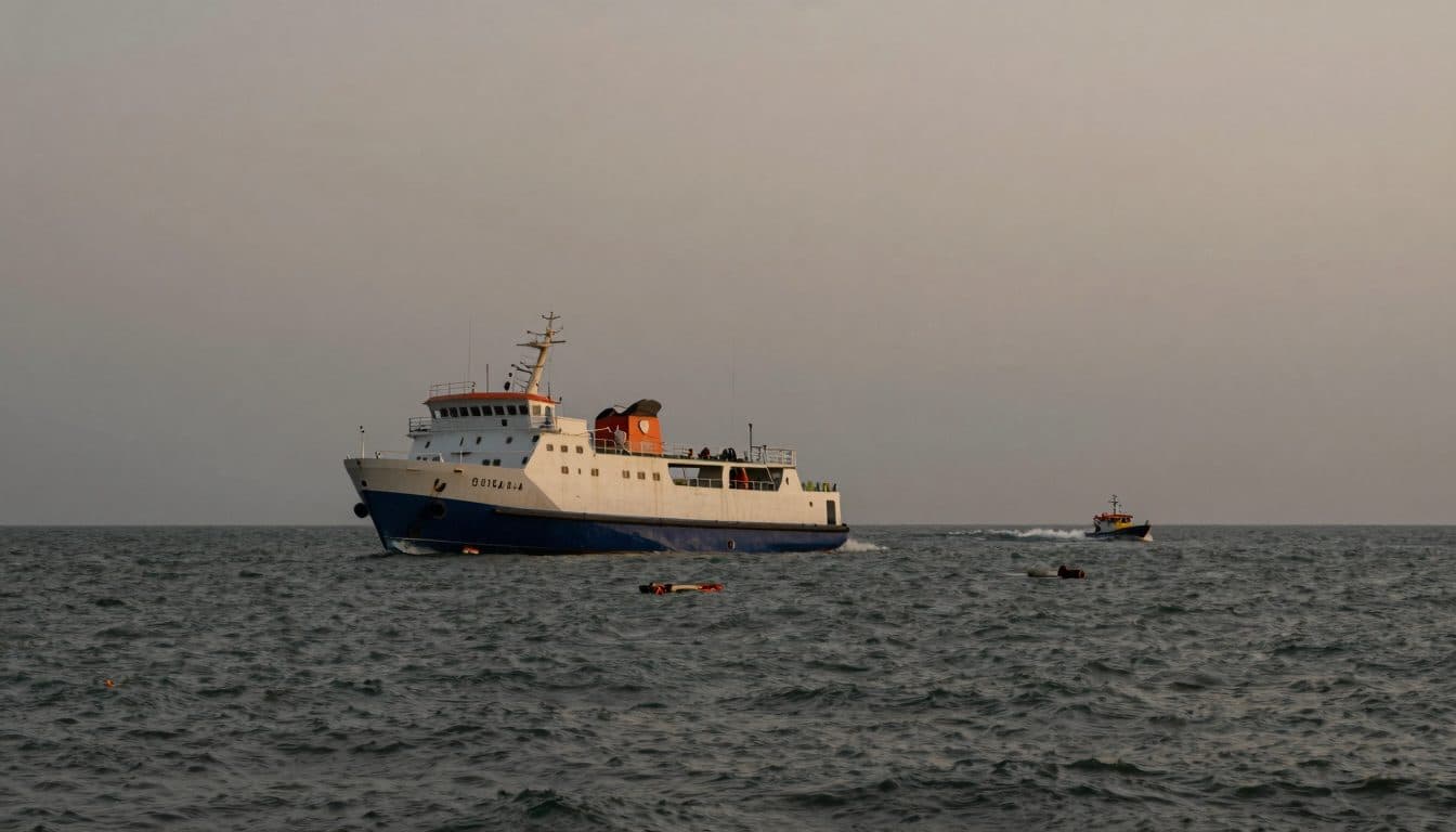 Ferry naufragada frente a Guyana: 27 muertos y más de 80 desaparecidos
