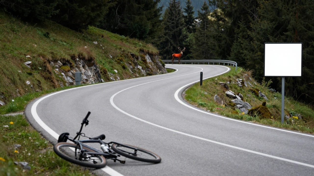 Ciclista muere tras colisión con un ciervo en la carretera panorámica de Rossfeld