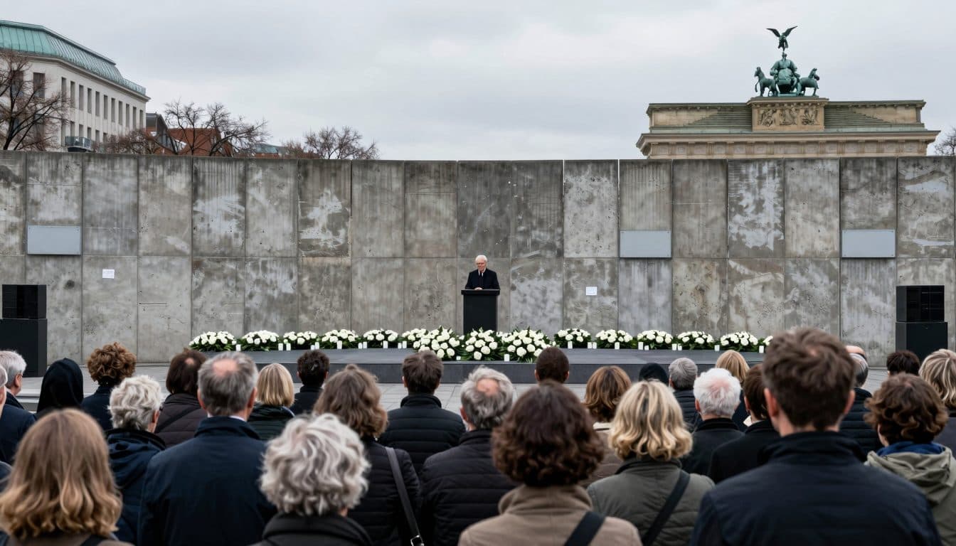 65 años de la construcción del Muro: Conmemoración en Berlín con Klöckner y Weimer