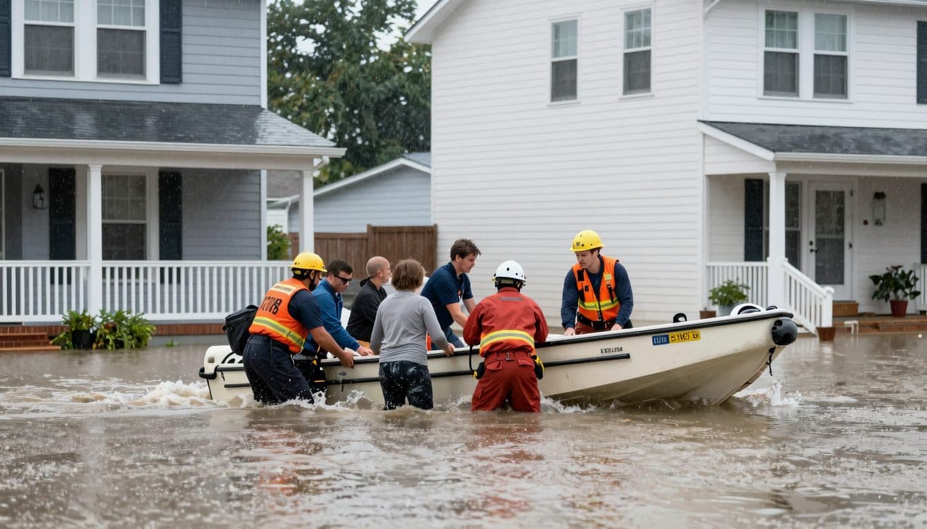 Decenas de personas rescatadas de inundaciones históricas en Indiana mientras continúan las tormentas en el Medio Oeste