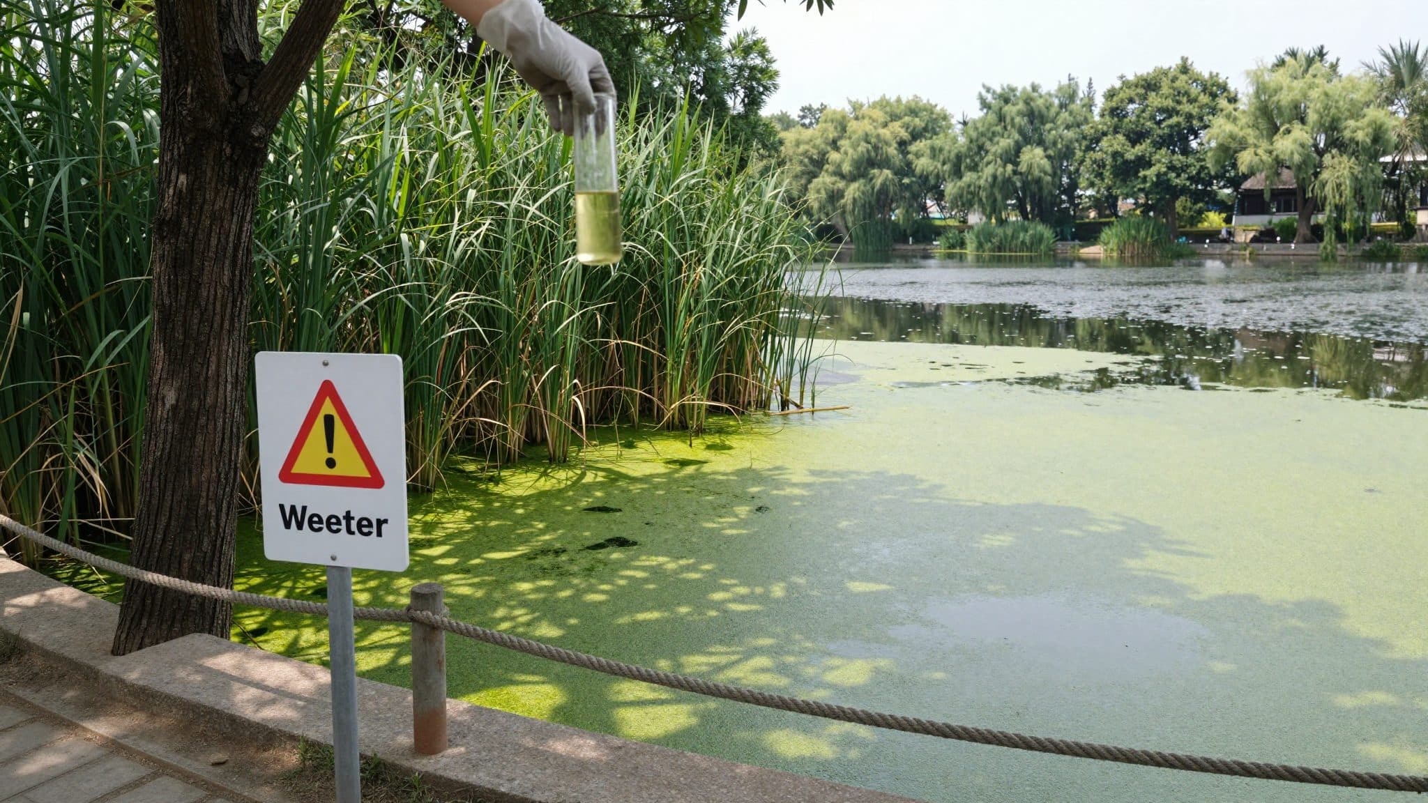 Prohibición de baño en el lago St. Margarethen tras niveles elevados de E. coli