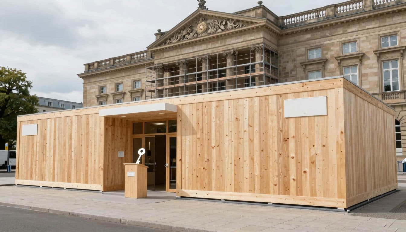 Steinmeier se instala en sede provisional mientras se remodela el Palacio de Bellevue
