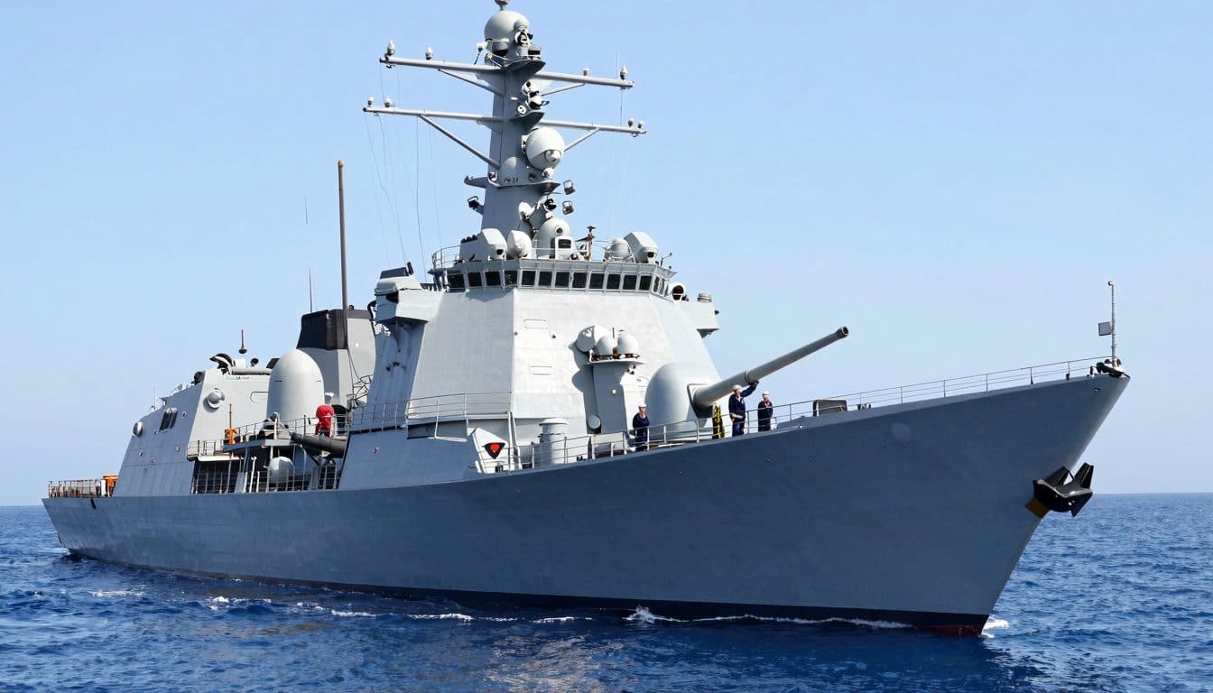El destructor de la Marina de EE.UU. USS Benfold perdió energía durante cuatro días en el Pacífico, según un funcionario