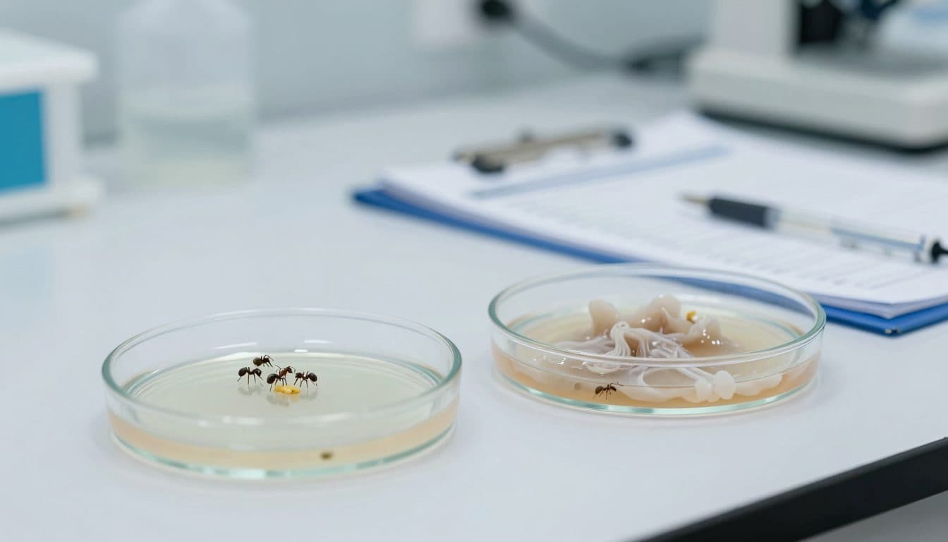 Estudio en Graz: la cafeína frena la infección por hongos en hormigas y prolonga su actividad