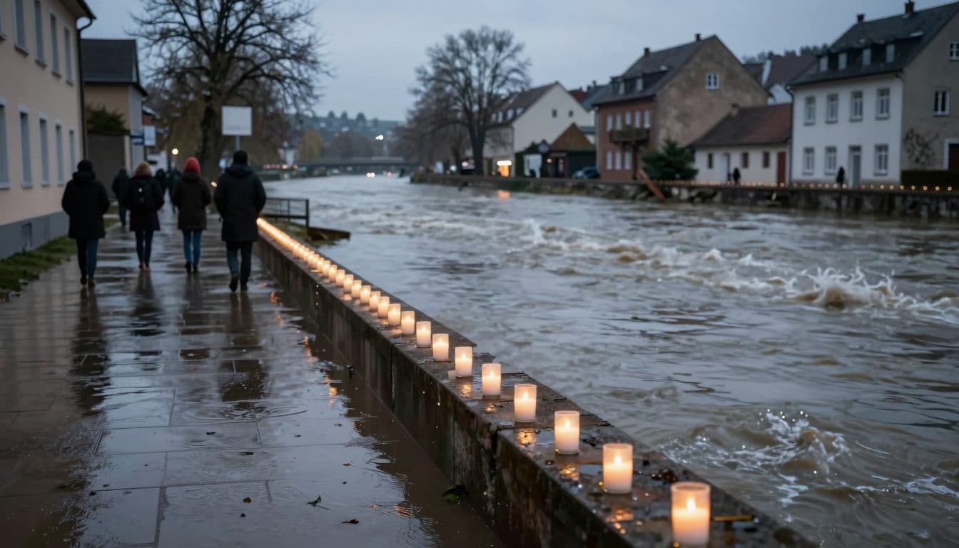 Cinco años después de la catástrofe de las inundaciones: Renania del Norte-Westfalia recuerda a las víctimas