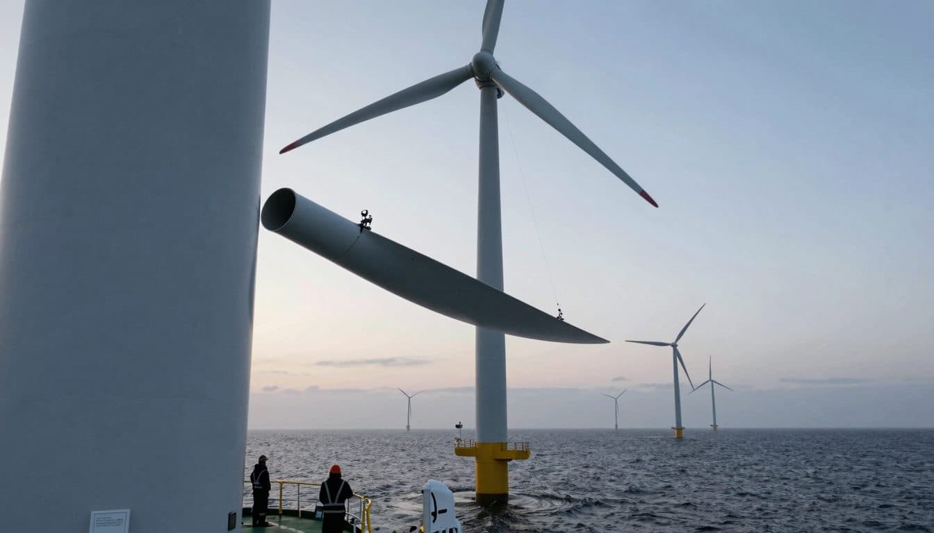 EnBW completa la instalación del parque eólico marino He Dreiht, el mayor parque eólico alemán en el mar del Norte