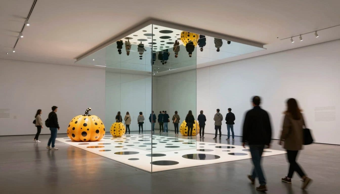 La exposición de Kusama en el Museo Ludwig finaliza el domingo – últimas entradas disponibles