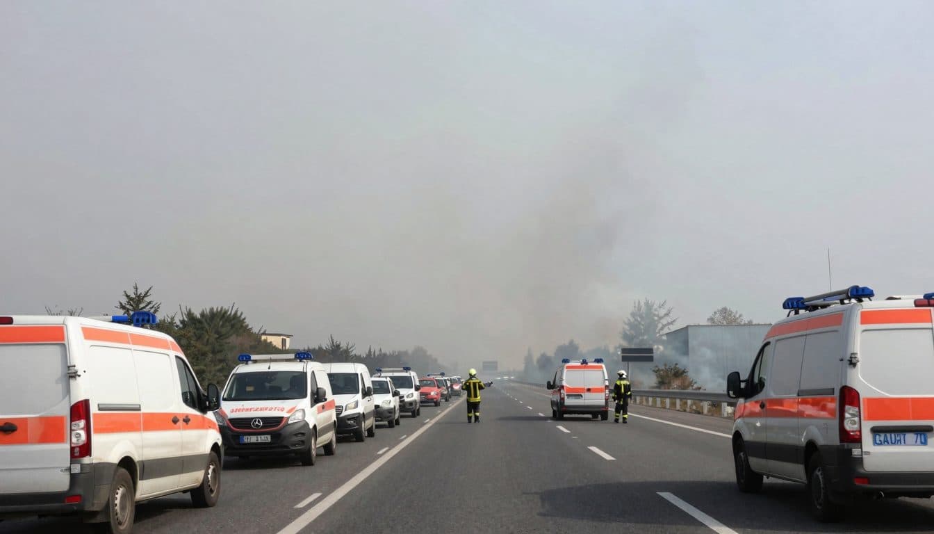Incendios forestales en Friuli: autopista entre Venecia y Trieste cerrada temporalmente
