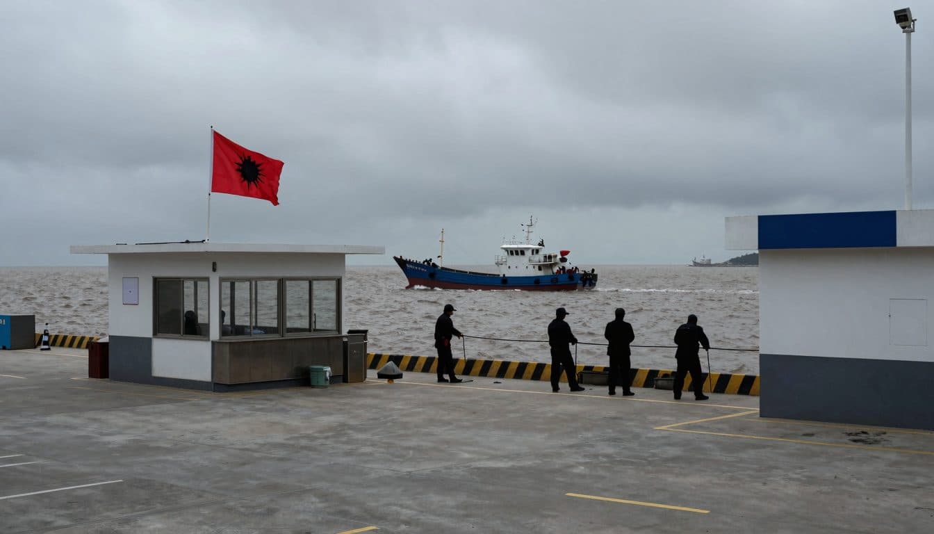 El tifón Saudel provoca cancelaciones de vuelos y ferris en la costa de China y Taiwán