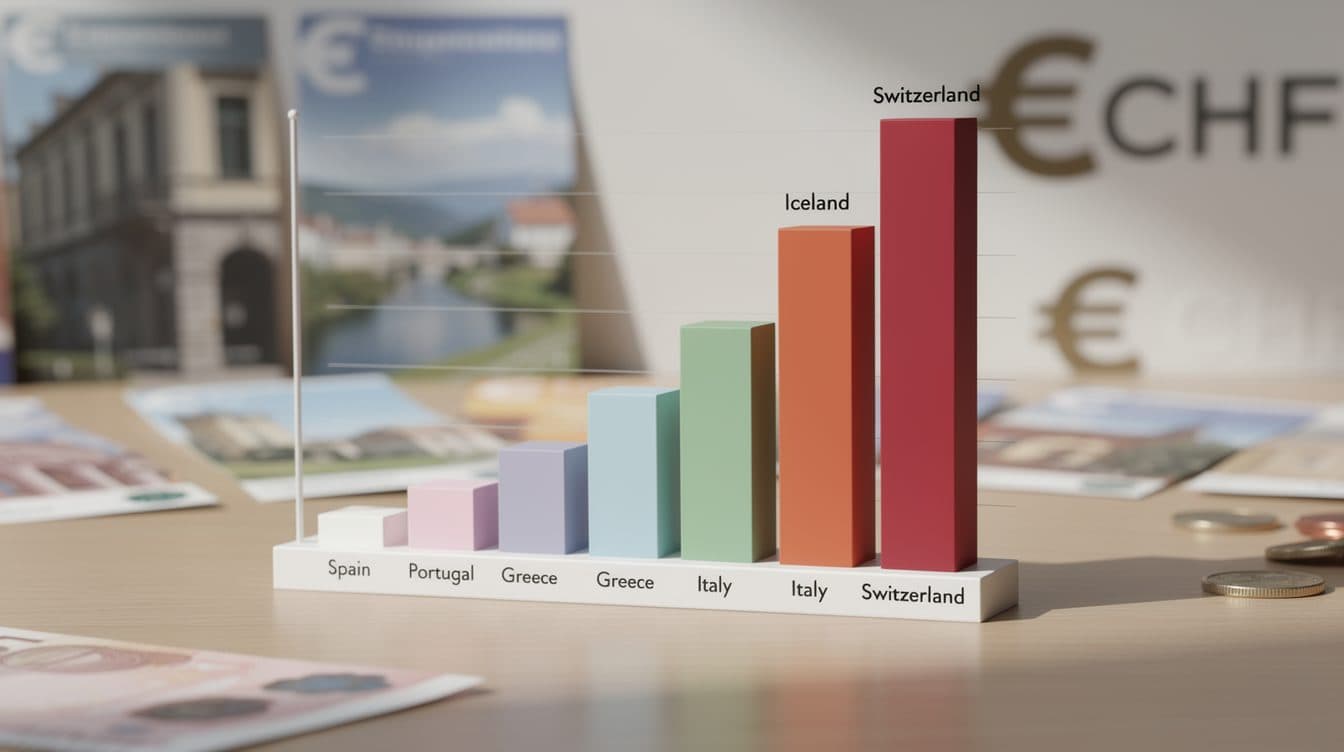 Clara diferencia de precios en hoteles y restaurantes en Europa: más baratos en el sur, más caros en el norte que en Alemania