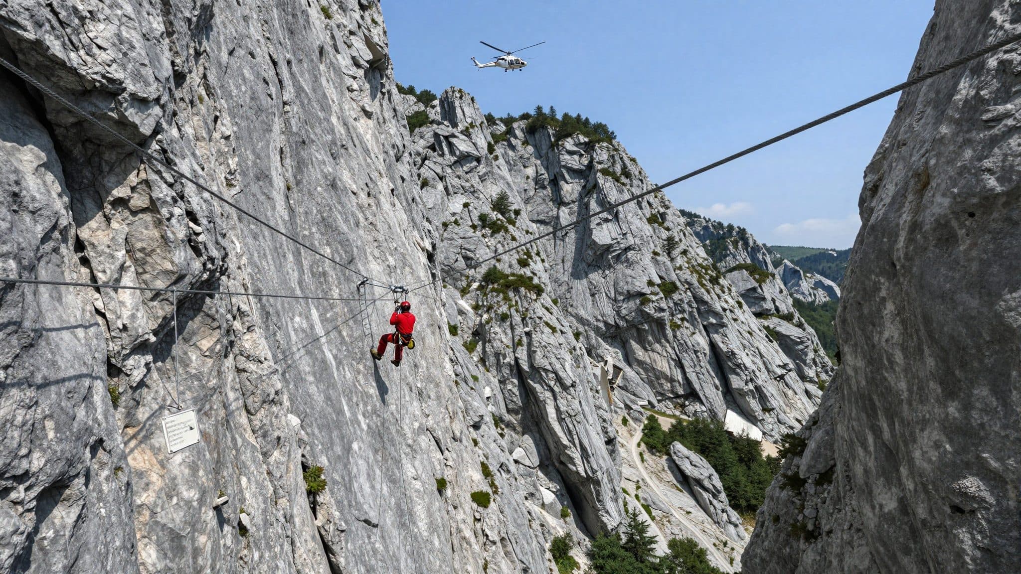 Caída mortal: un joven de 23 años en la vía ferrata Postalm en Strobl