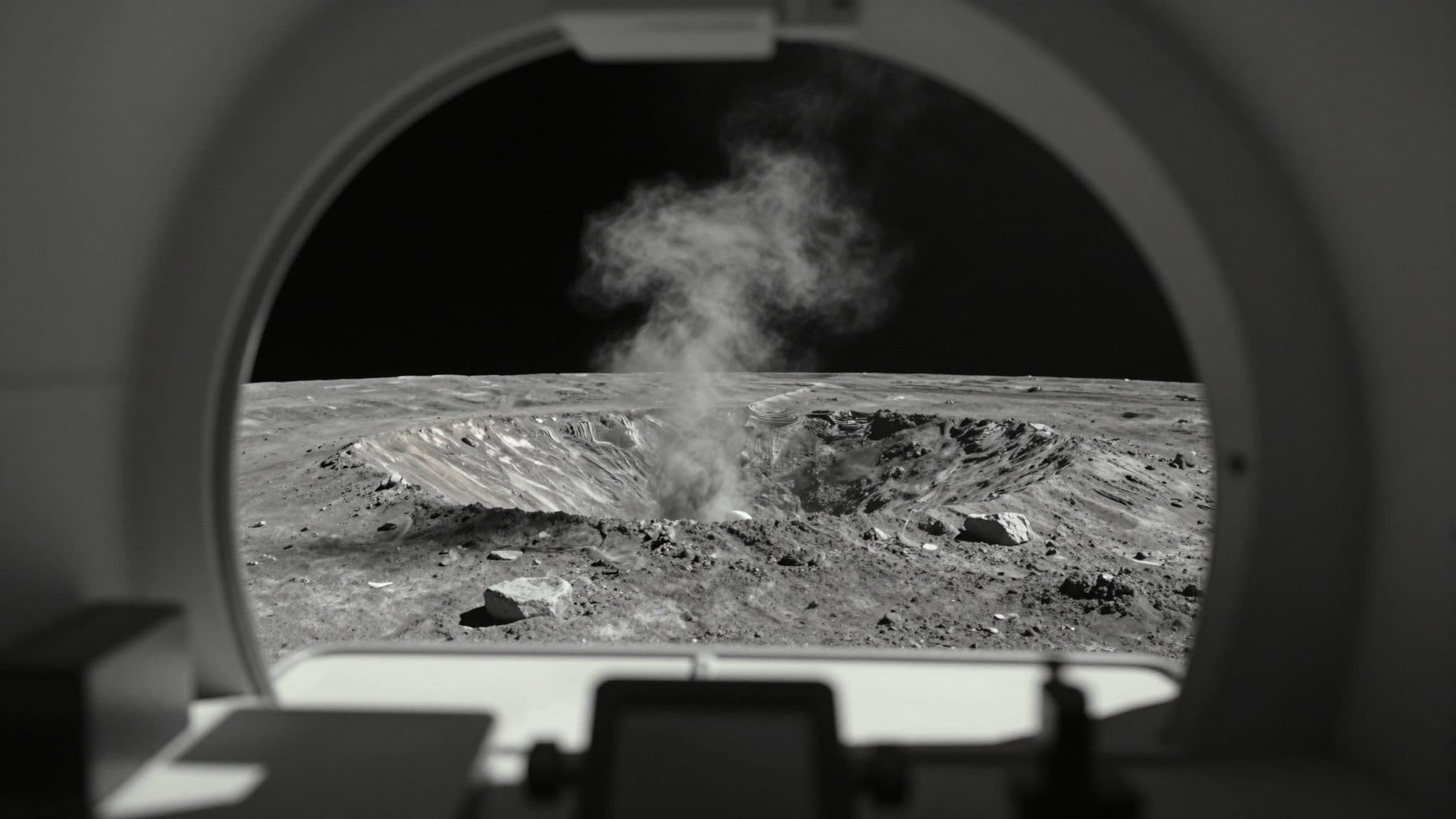 Impacto de un fragmento del Falcon-9 en la Luna – ESO lo observa