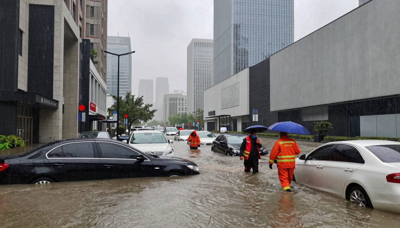 La tormenta tropical Dolphin provoca inundaciones en el este de China – Shanghái pide precaución a la población