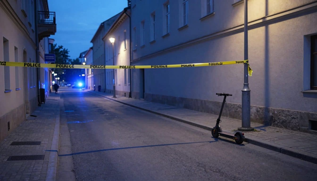 Un menor de 16 años huye de la policía en Linz con un patinete eléctrico robado