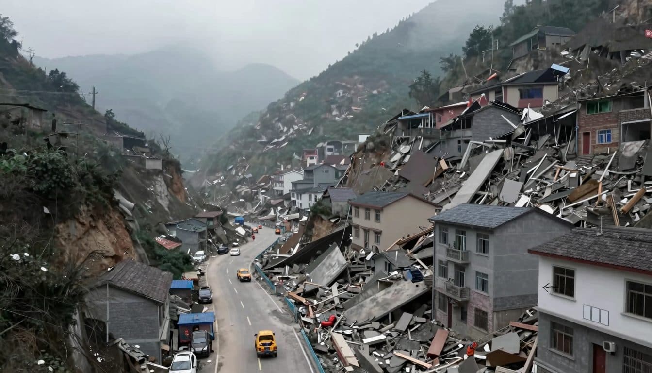 deslizamiento de tierra en el oeste de China: al menos ocho muertos y 34 desaparecidos en Chongqing