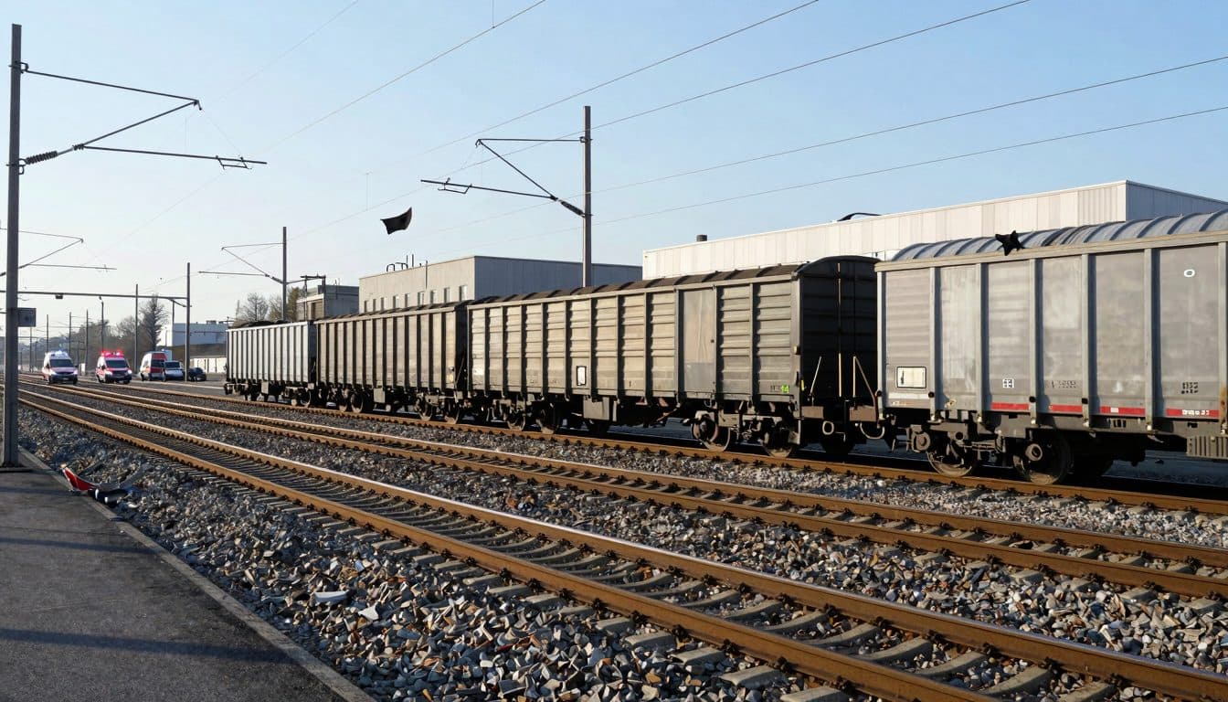 Descarga eléctrica en la estación de tren de Viena-Simmering: un hombre de 32 años herido de gravedad tras caer de un vagón