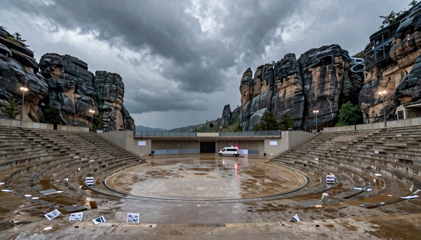 Tormenta Felsenbühne Rathen: un muerto, heridos, funciones canceladas