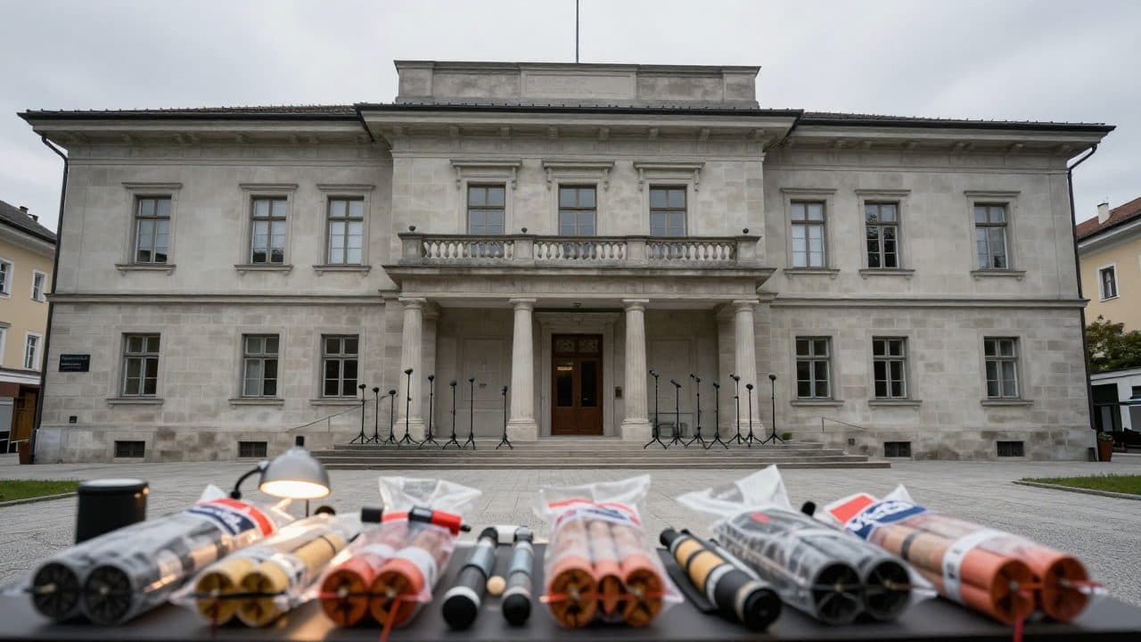 Tribunal de Krems condena a René Schimanek por posesión no autorizada de explosivos