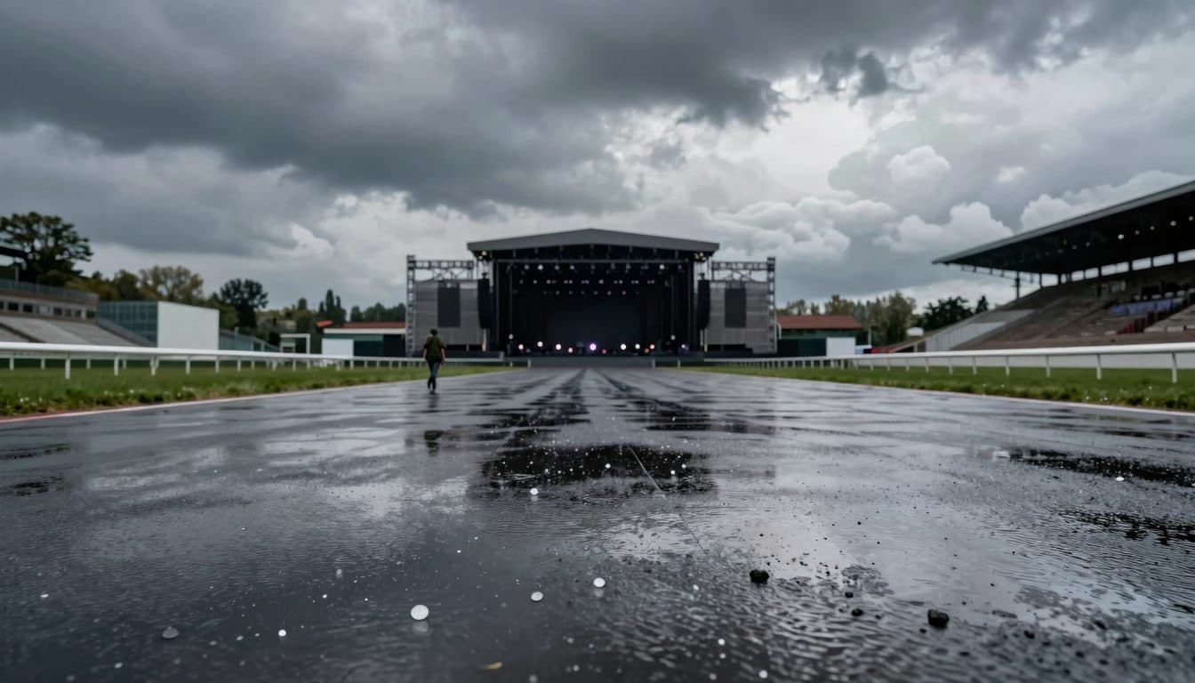 Bad Bunny cancela su concierto en Milán tras una fuerte tormenta de granizo