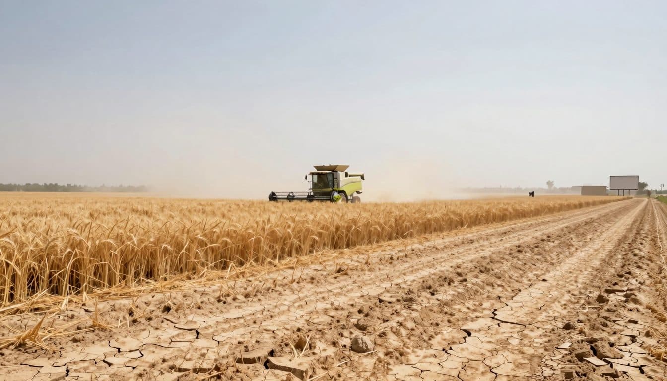 La Asociación Alemana de Agricultores espera una cosecha de cereales media bajo una presión creciente