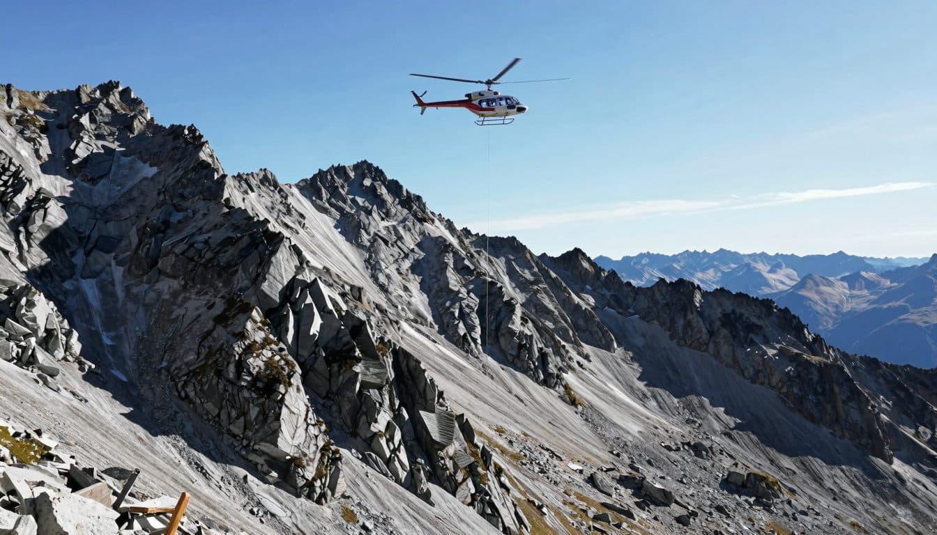 Cuatro alpinistas polacos rescatados en helicóptero del Breithorn en Pinzgau