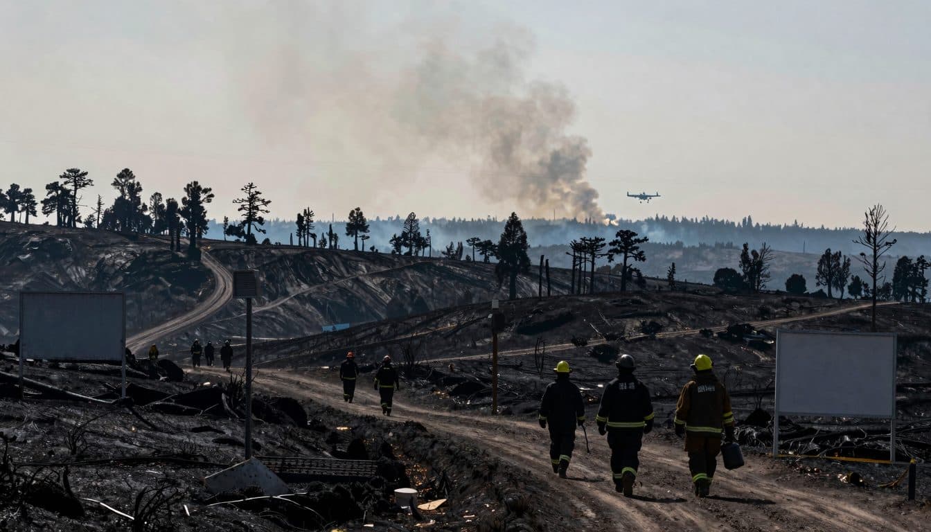 Gran incendio forestal al noreste de Madrid avanza descontrolado – Cientos de personas evacuadas