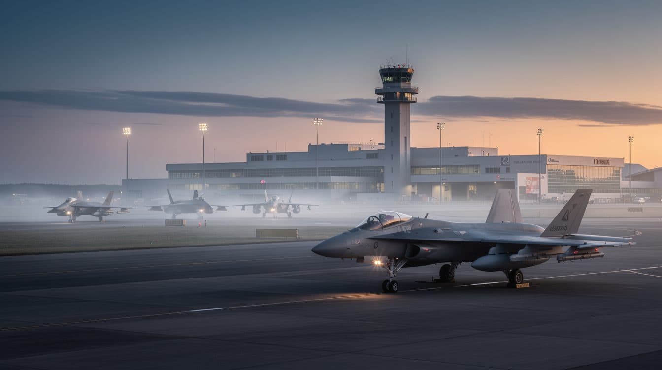 Los Tornados de la Bundeswehr abandonan Hamburgo tras un ejercicio de una semana en el aeropuerto