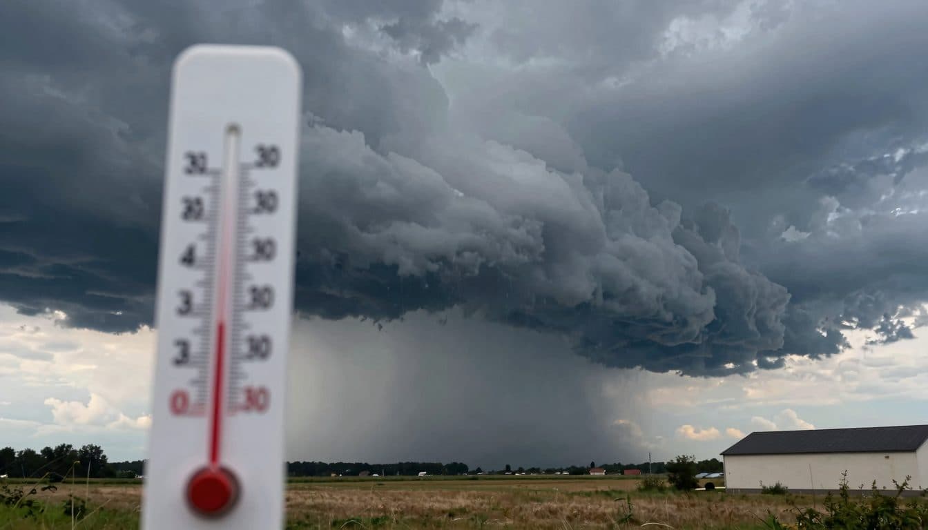 Tras la ola de calor con 38 grados, se anuncian tormentas y tempestades en Alemania