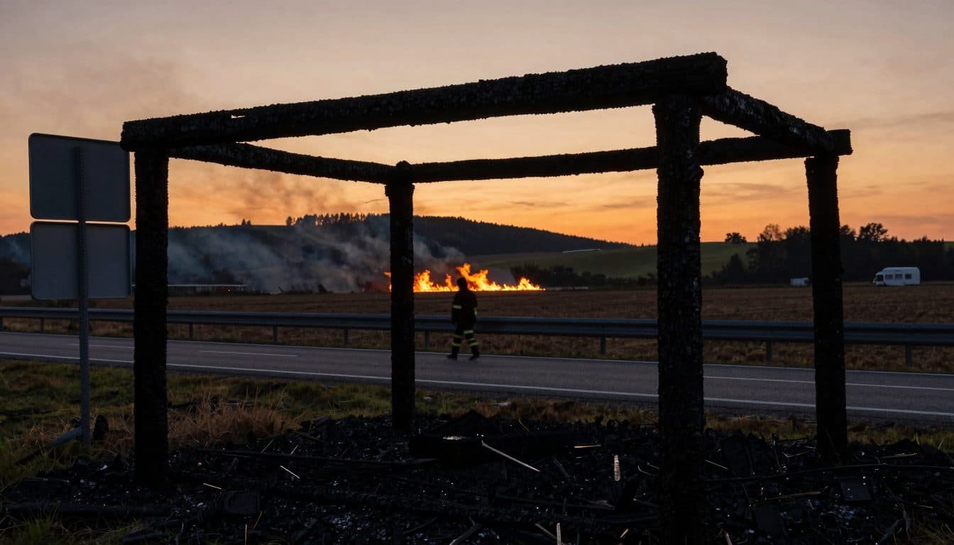 Bombero desenmascarado como incendiario en Burgenland
