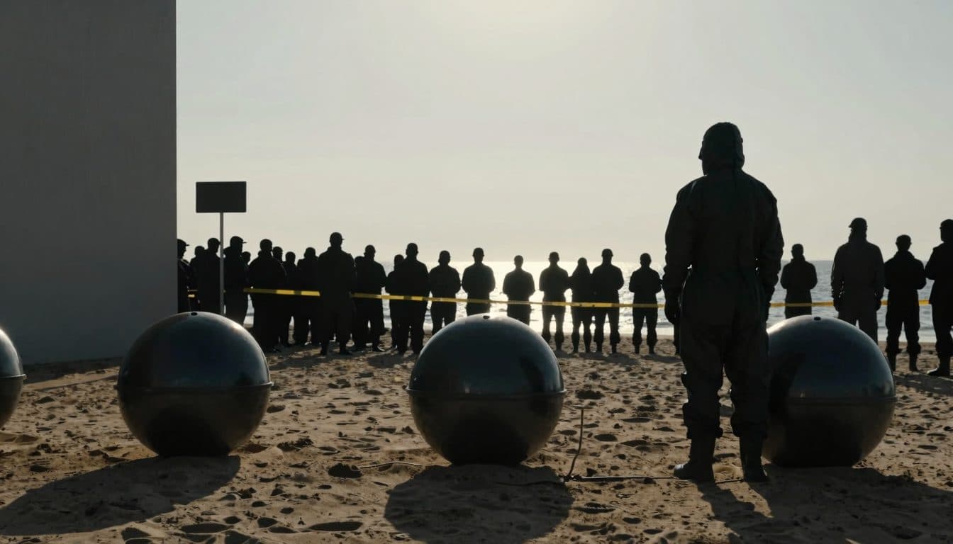 Esferas metálicas en una playa australiana identificadas como inocuos depósitos de presión procedentes del espacio
