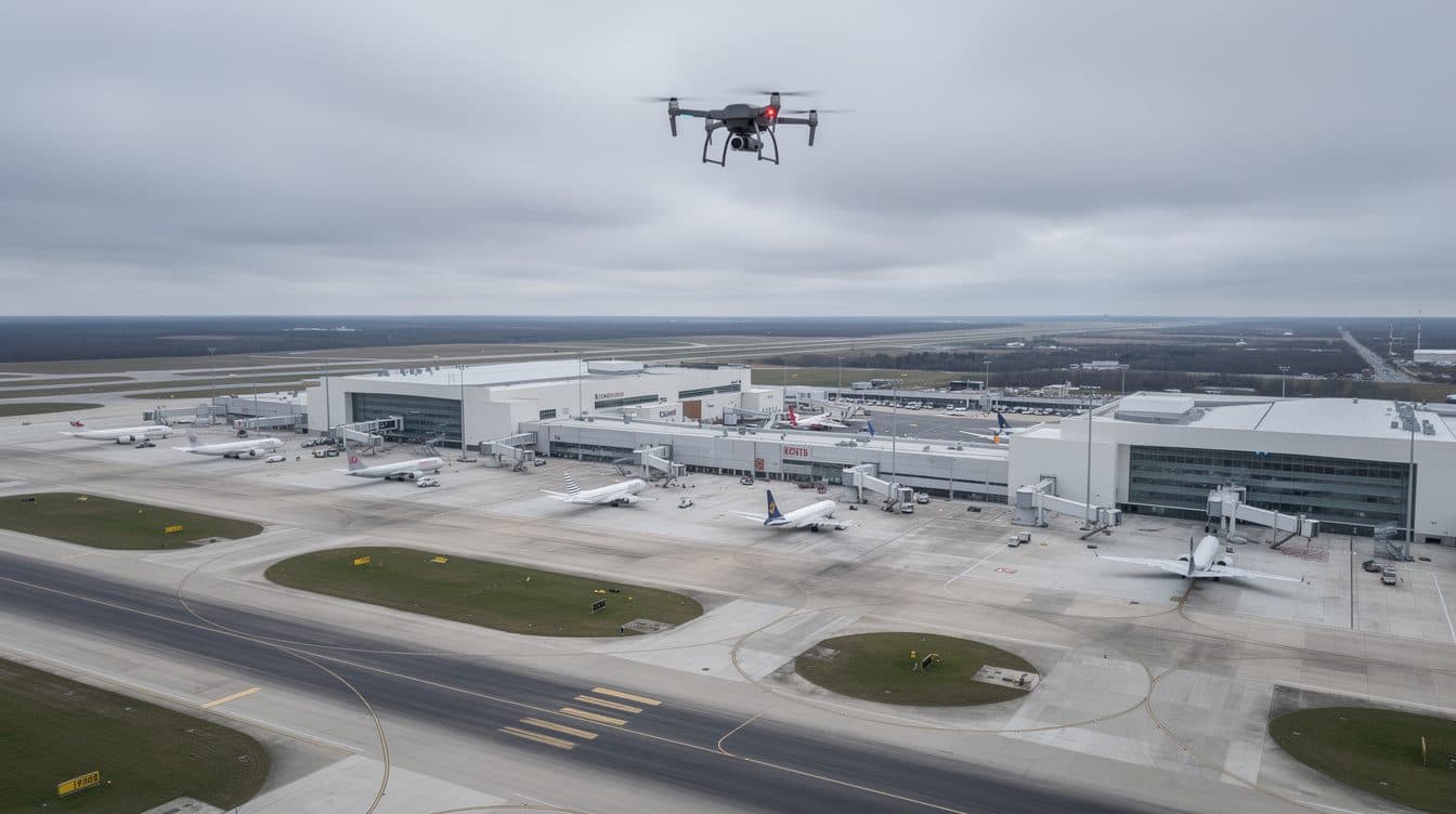 Los incidentes con drones causan daños de miles de millones en los aeropuertos alemanes