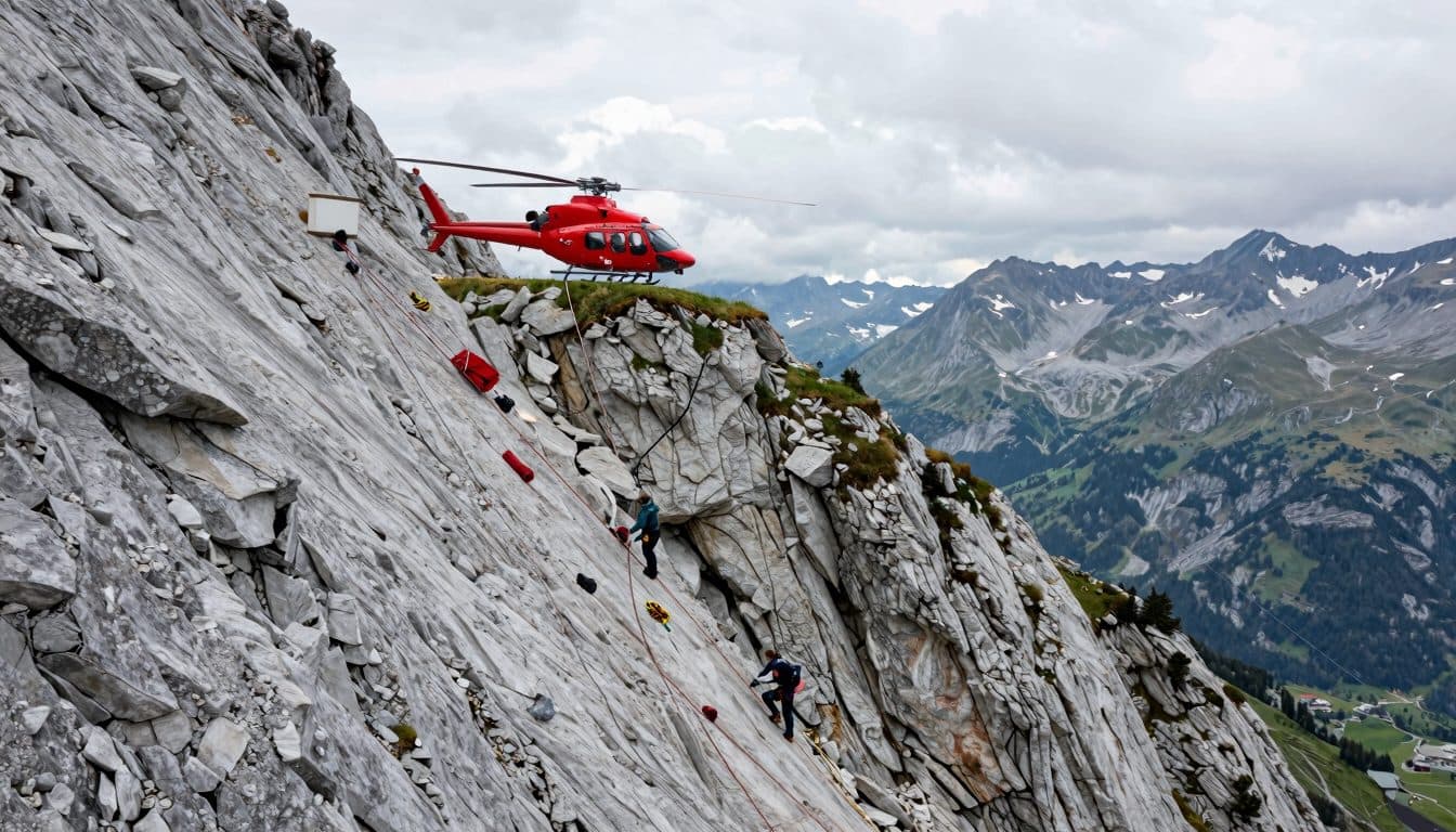 Neerlandés de doce años se precipita unos 30 metros durante una excursion de montana en Tirol