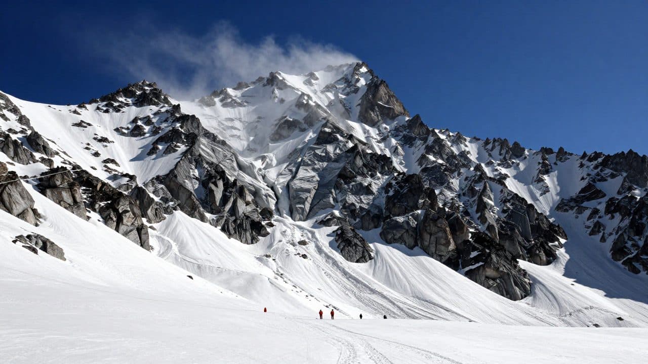 Desprendimiento de rocas en la Zugspitze envía nube de polvo a los Alpes bávaros