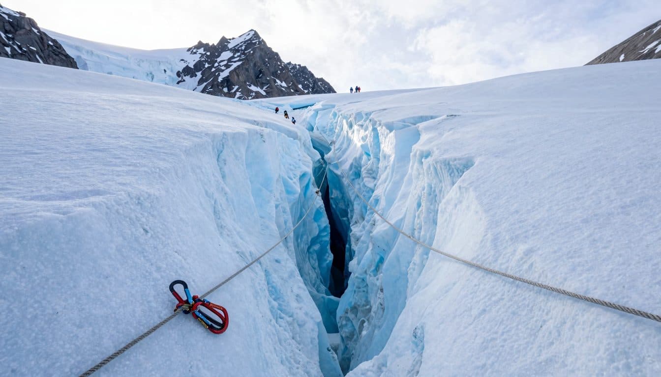 Un joven de 23 años cae 20 metros en una grieta glaciar en el Taschachferner, en Tirol