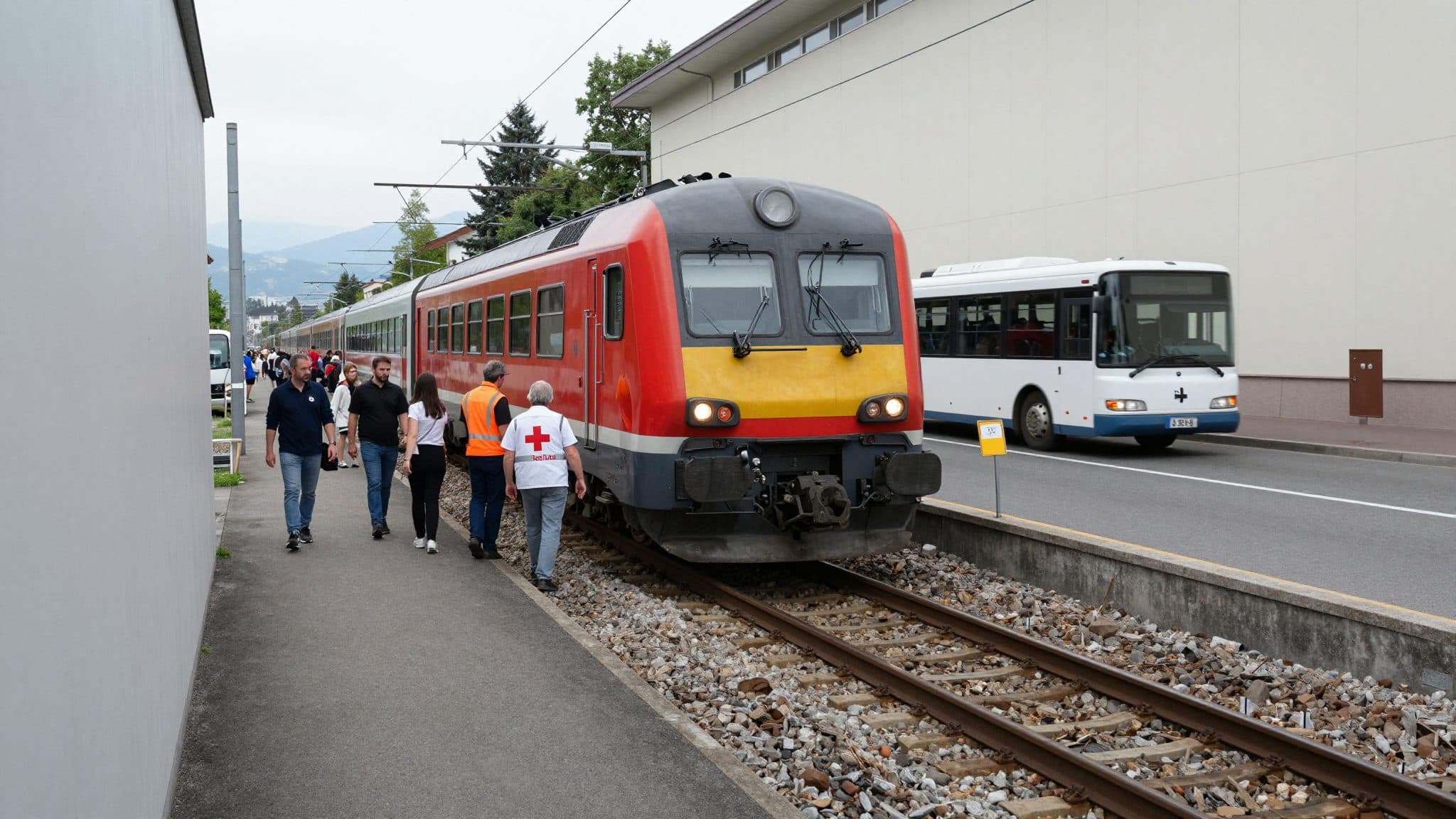 Avería de un Railjet cerca de Schwechat: 250 pasajeros tuvieron que ser evacuados en plena vía
