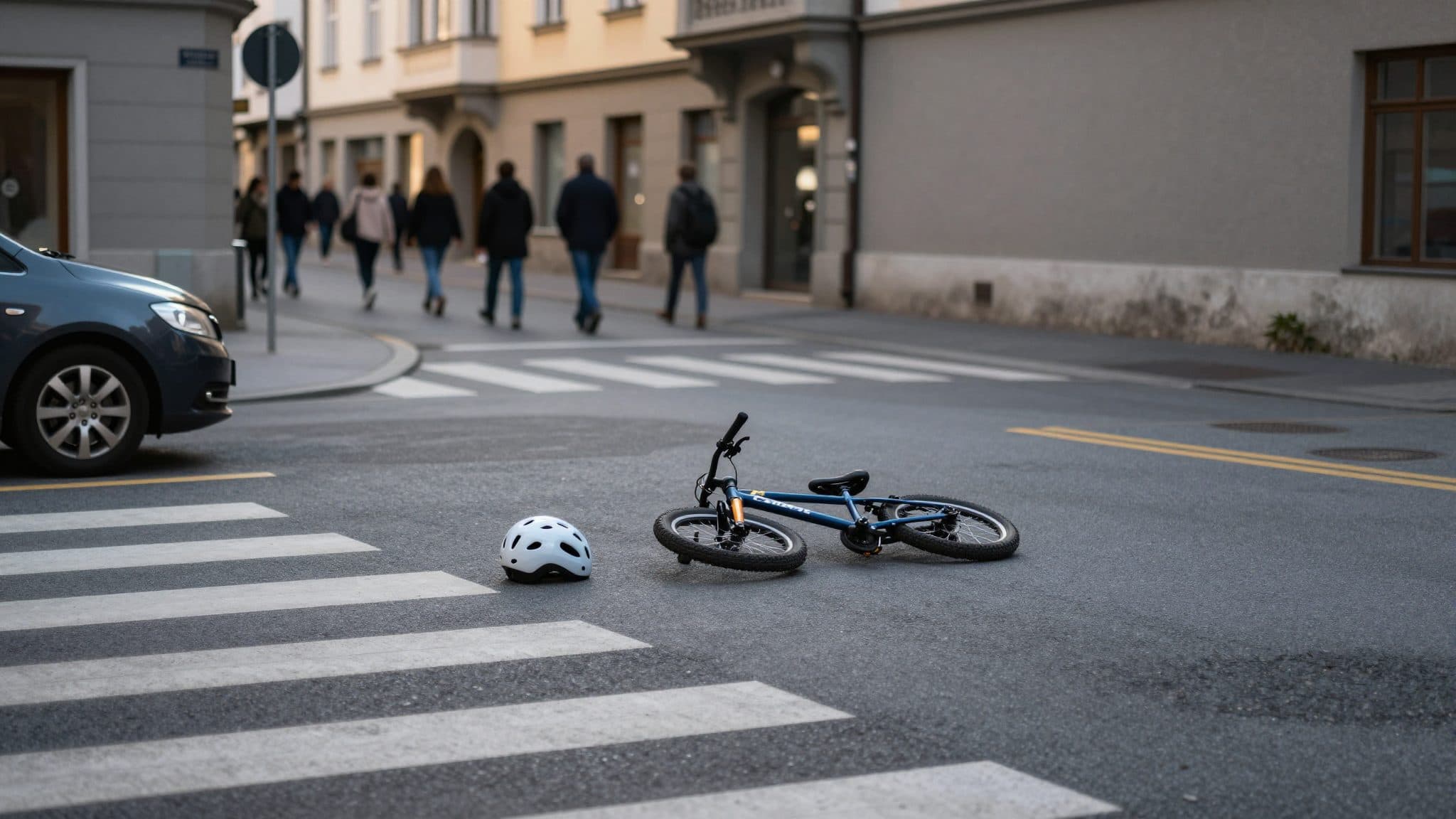 Niño de ocho años choca con su bicicleta contra un coche en Innsbruck: la policía busca testigos