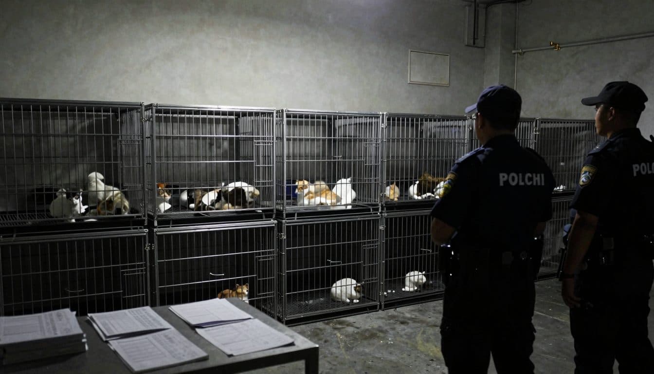 Gran redada en Vietnam: más de 400 gatos liberados del contrabando