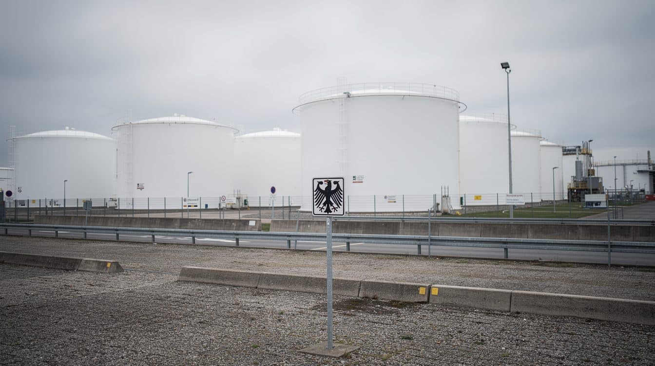 Alemania agota casi por completo la liberación de petróleo de sus reservas estratégicas