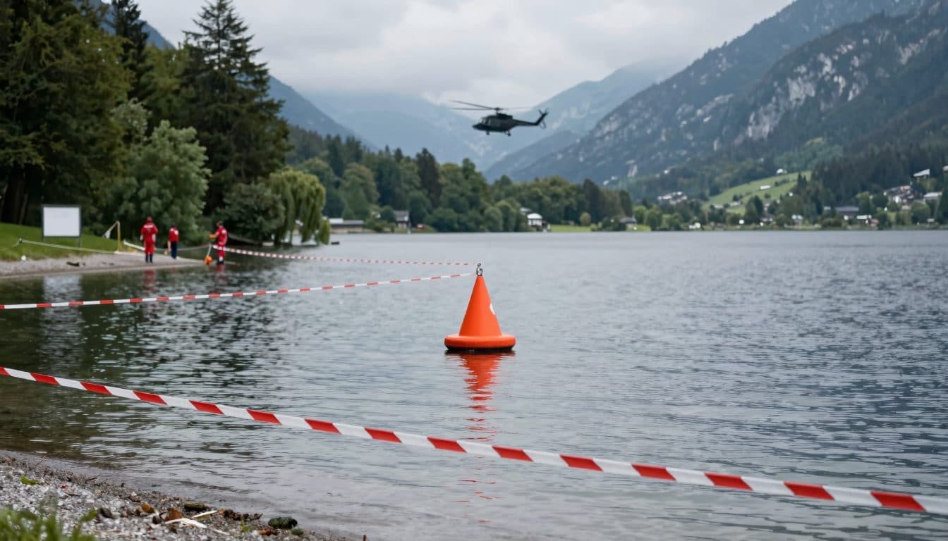 Pensionista de 85 años muere tras un accidente de baño en el Wallersee