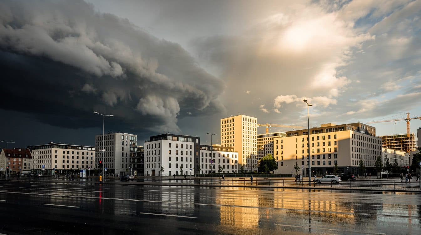 Fin de semana variable en Alemania: Tormentas en el oeste, sol en el sur