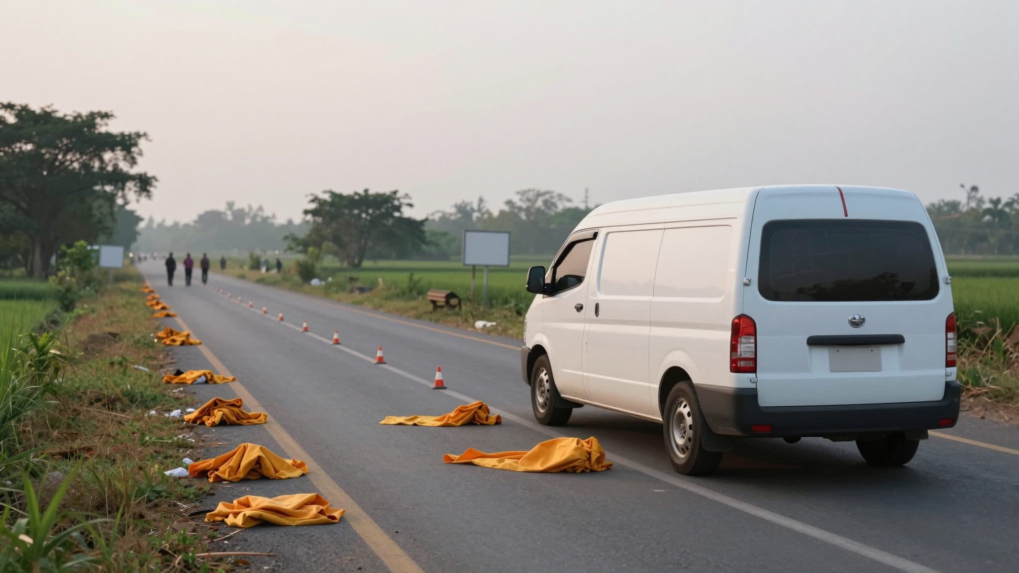 Al menos ocho monjes muertos en Tailandia tras ser embestidos por una camioneta