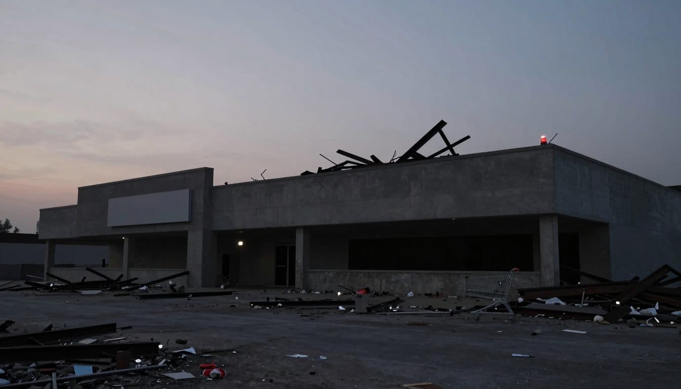Ataque con drones rusos alcanza un centro comercial en Krivói Rog y deja al menos seis muertos