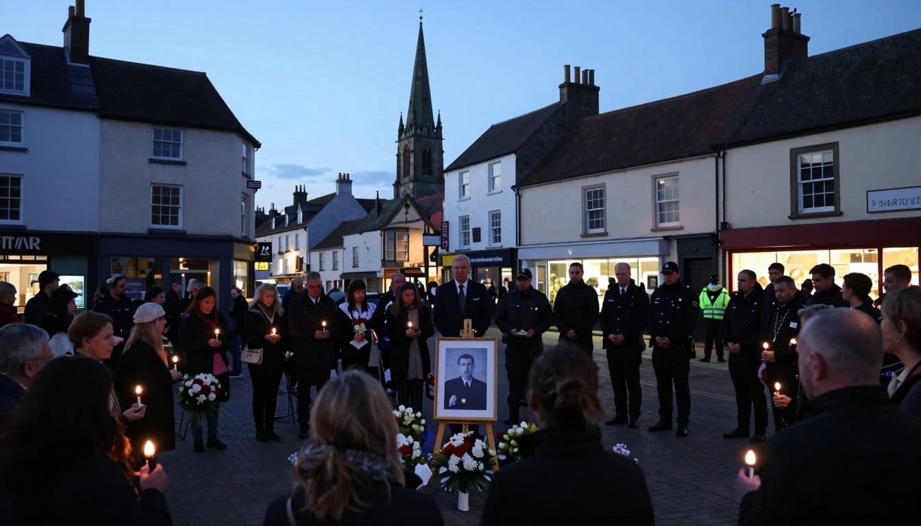 Homenaje en Kelkheim: cientos de personas lloran a la mujer asesinada en un ataque con machete