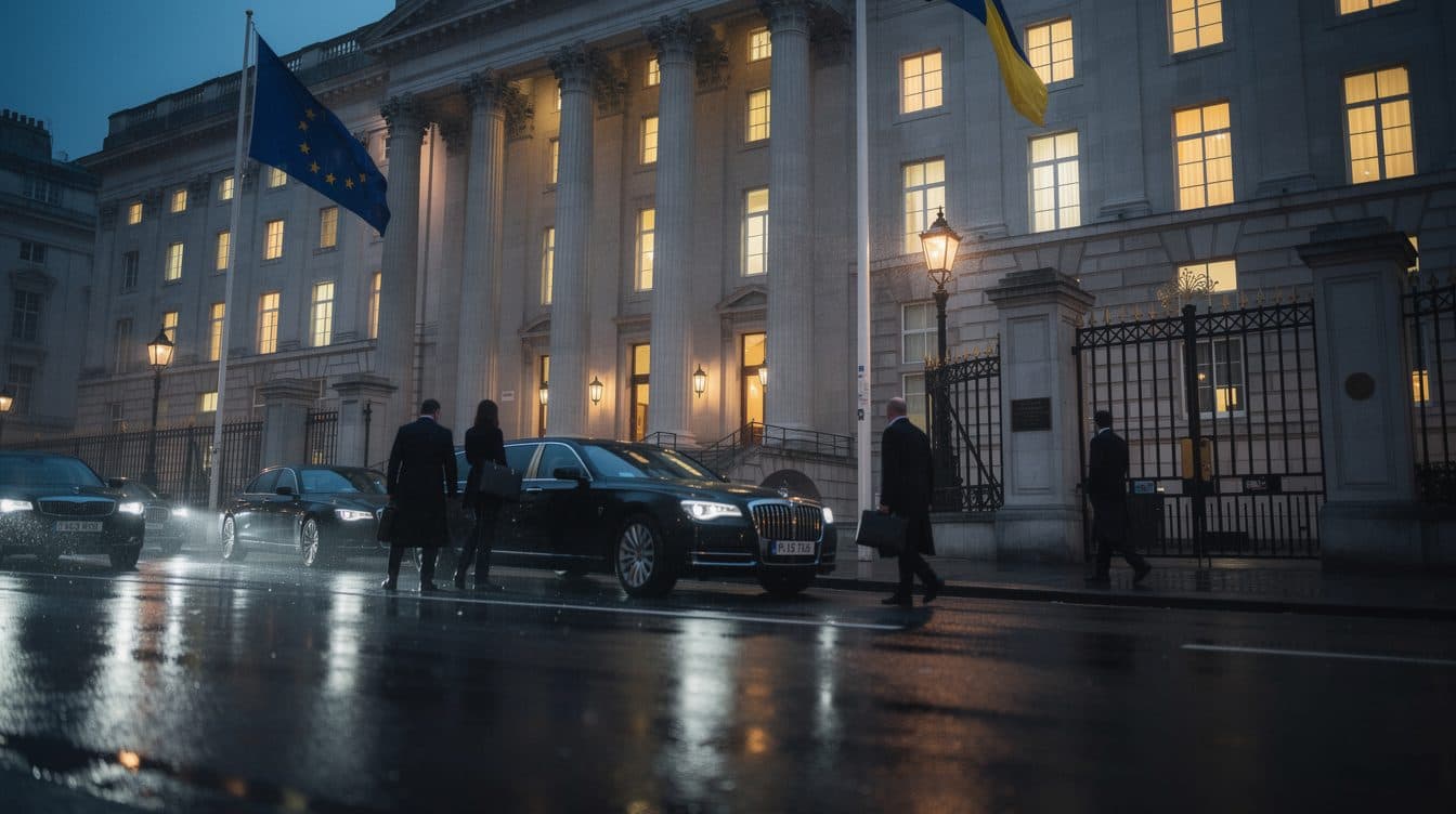 Starmer recibe a Merz, Macron y Zelenski para conversaciones sobre la guerra de Ucrania