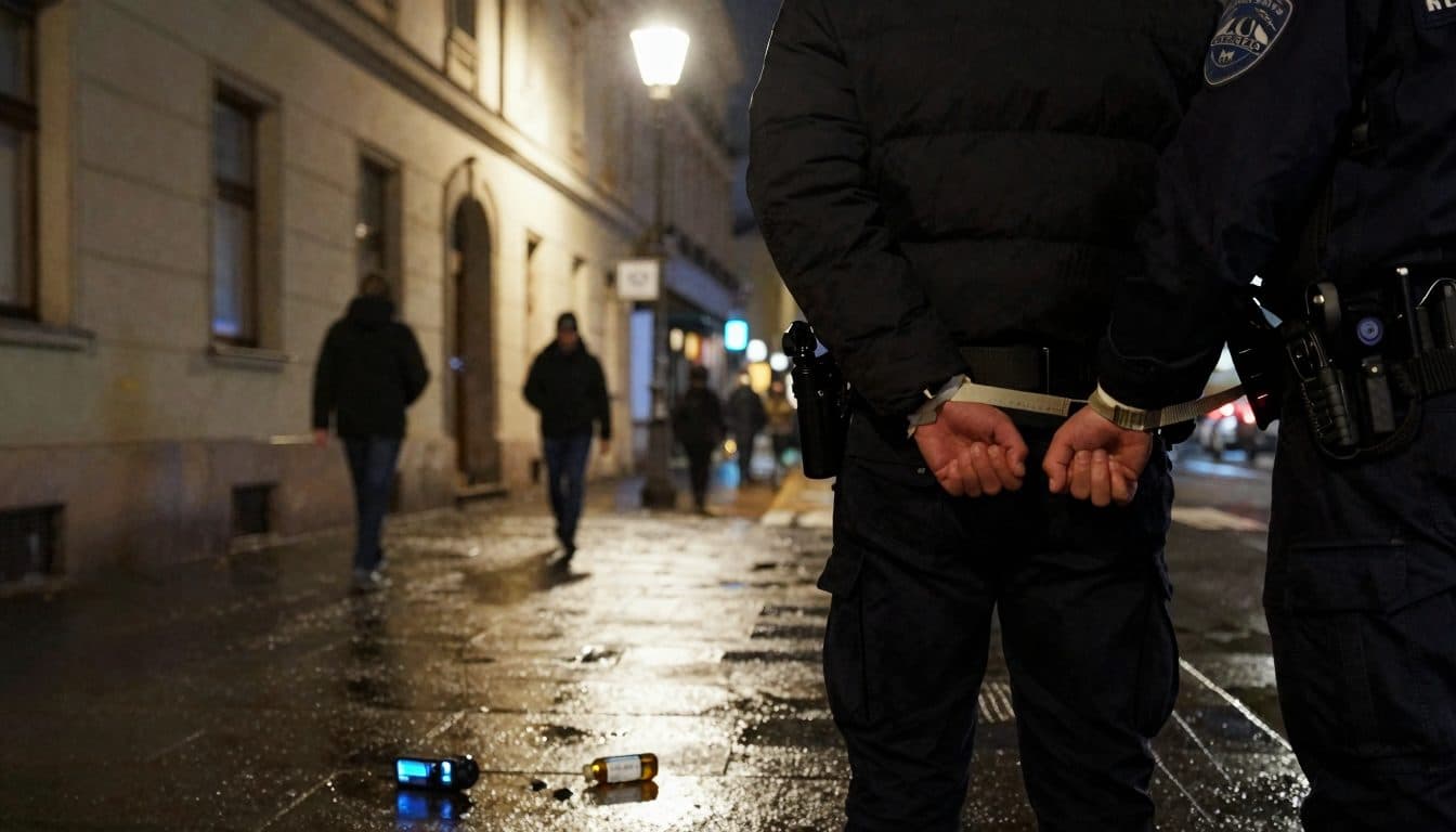 Mujer ebria agrede a policías en Viena-Simmering y es detenida