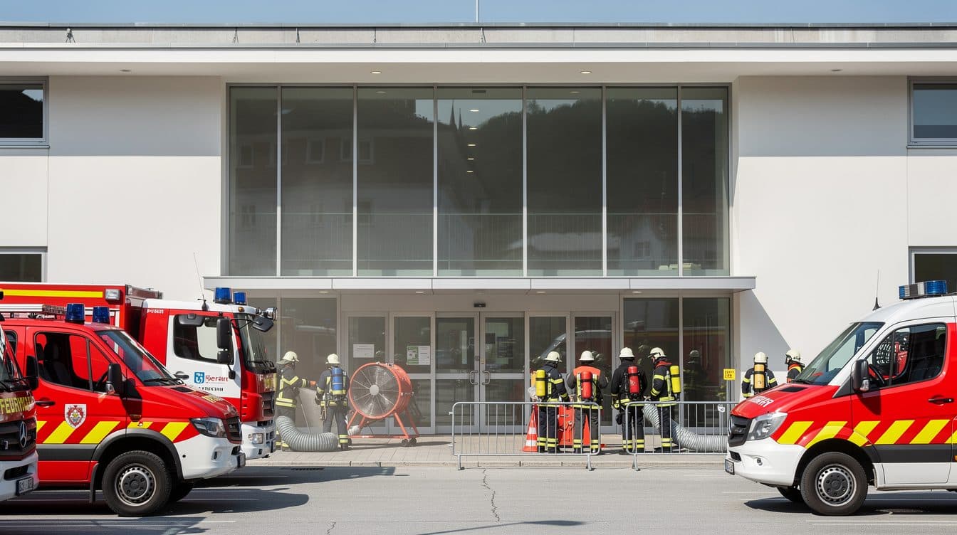 Gas irritante en la estación central de Klagenfurt: la sala de la estación cerrada durante varias horas